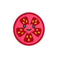 Kawaii Tomato Slice Vinyl Sticker