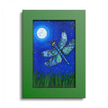 Dragonfly Mosaic Framed Print