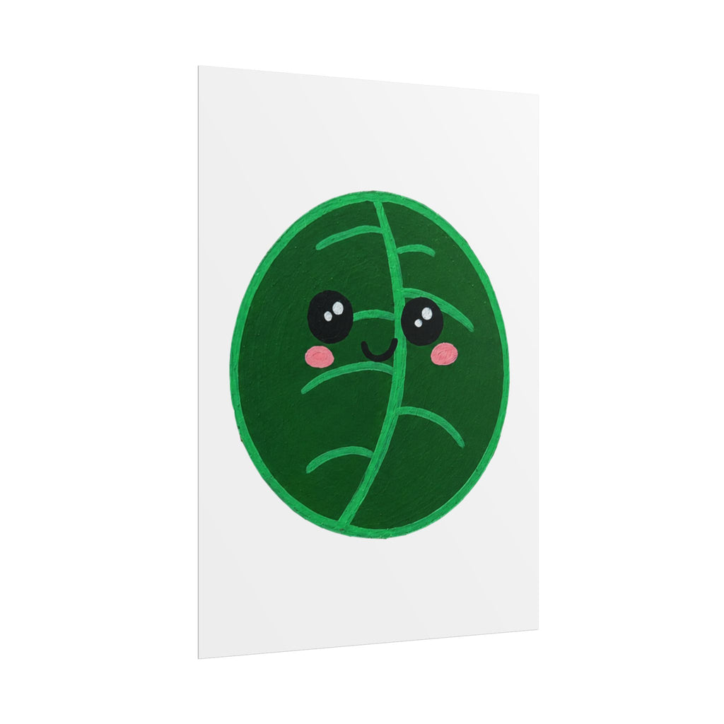 Kawaii Leaf Print