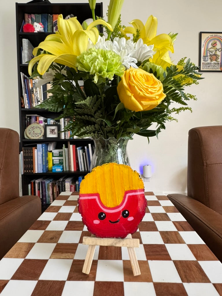 Kawaii French Fry Art Piece