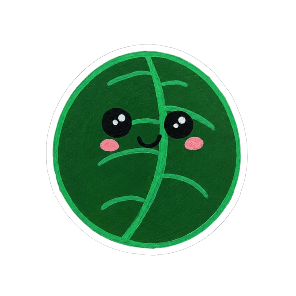 Cute Leaf Vinyl Sticker