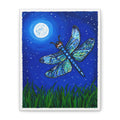 Dragonfly Mosaic Painting