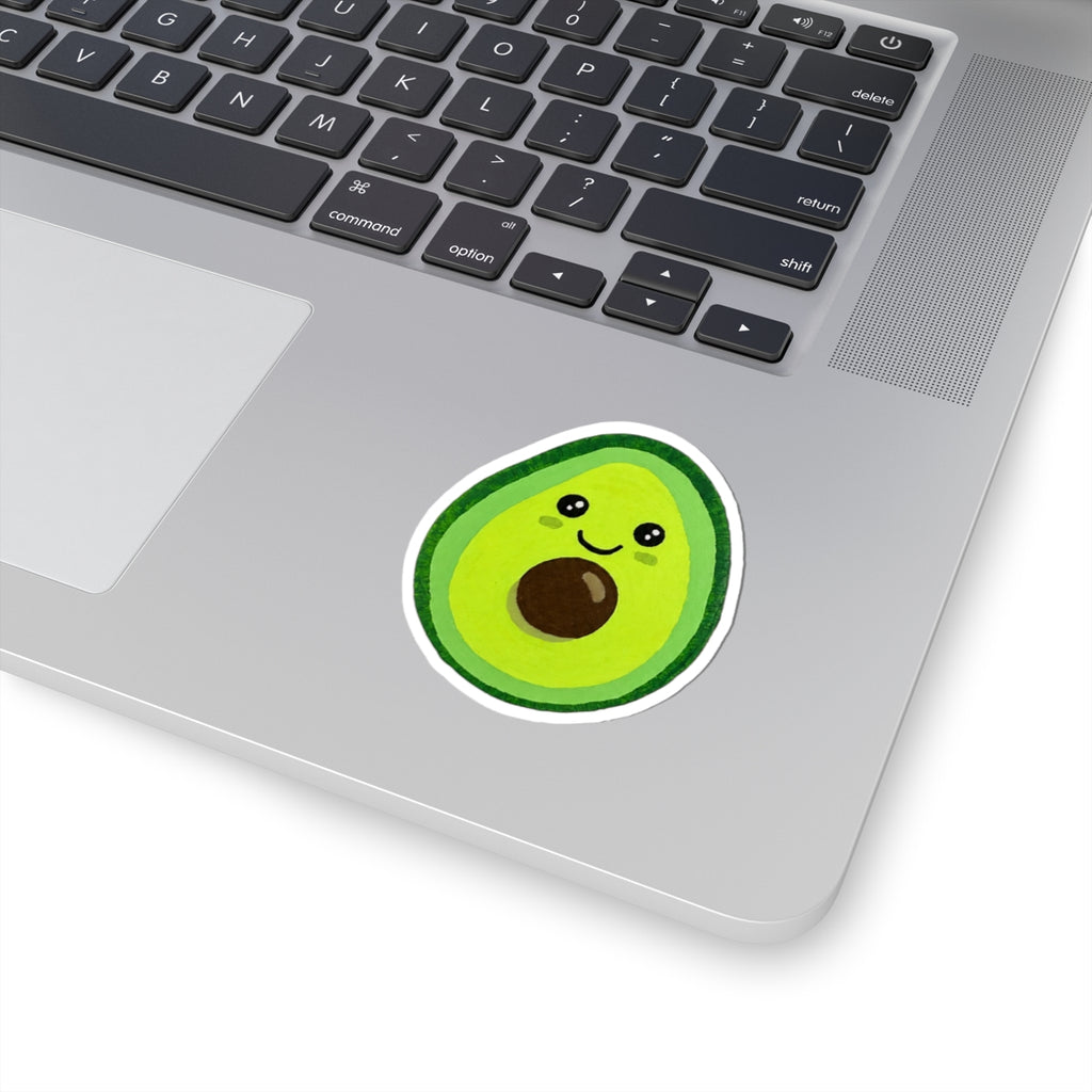 Kawaii Avocado Vinyl Sticker