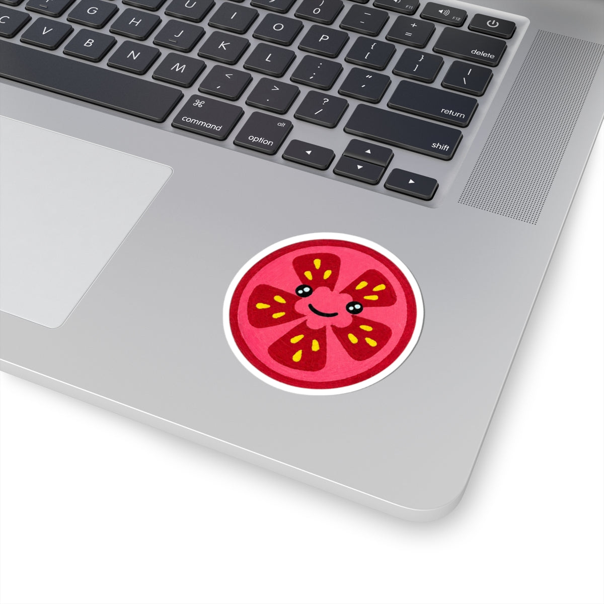 Kawaii Tomato Slice Vinyl Sticker