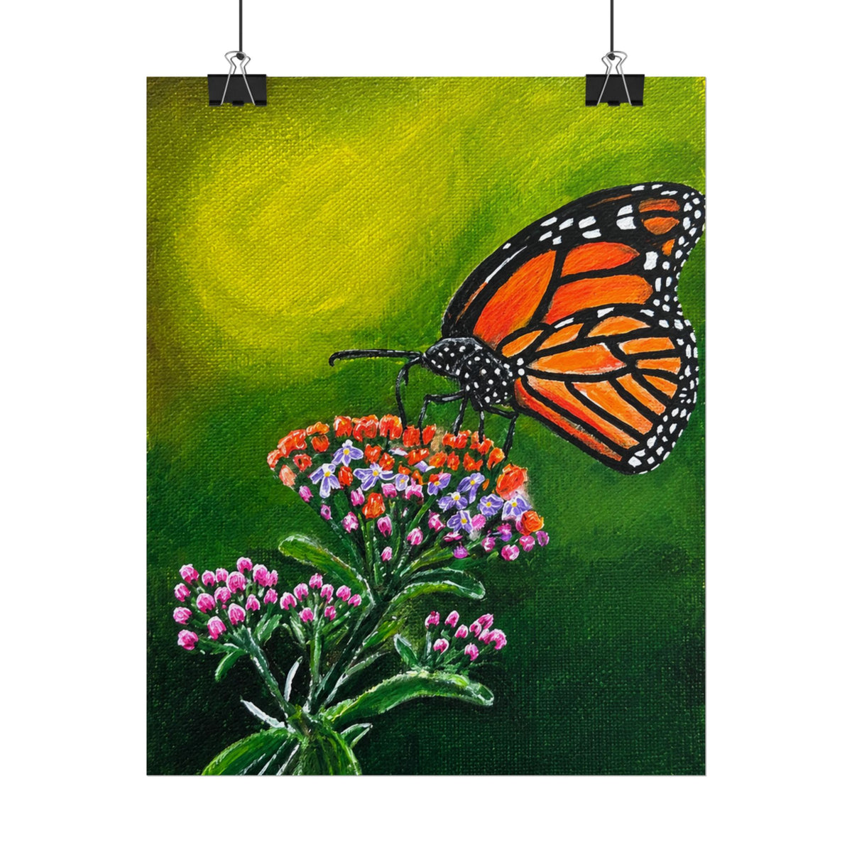 Monarch Butterfly Poster