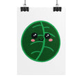 Kawaii Leaf Print