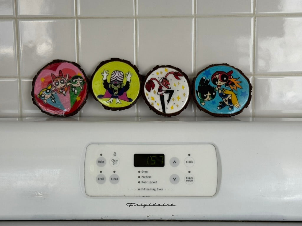 Original Powerpuff Girls Art Piece