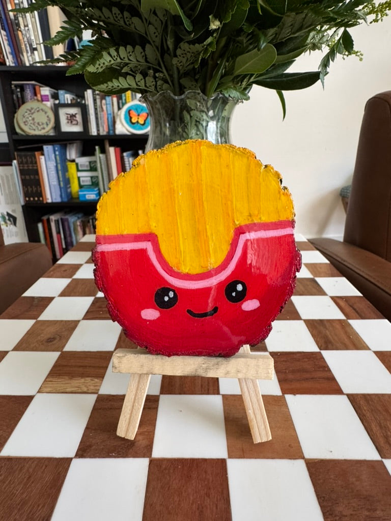 Kawaii French Fry Art Piece